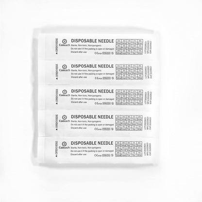 100pcs 23Ga 1.5inch Luer Lock Refilling Inks, Individually Wrapped
