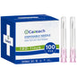 100pcs 23Ga 1.5inch Luer Lock Refilling Inks, Individually Wrapped