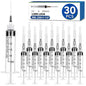 50 Pack 23 Ga 1 inch Luer Lock for Scientific Labs-3ML