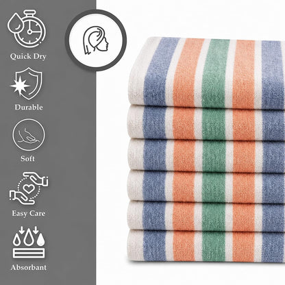 GOLD TEXTILES Bulk Bath Towels White 12 Pack (22x44 Inches) Economy Light Weight Easycare