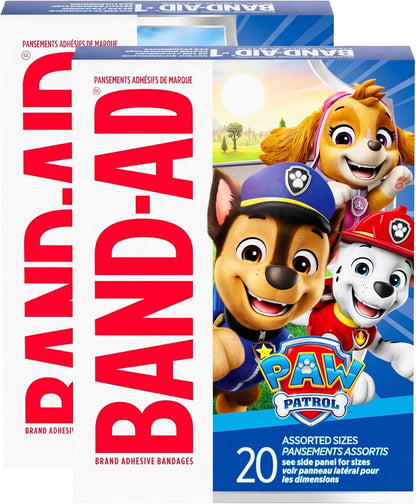 BAND-AID Brand Flexible Fabric Adhesive Bandages, Assorted Sizes, 30 Count