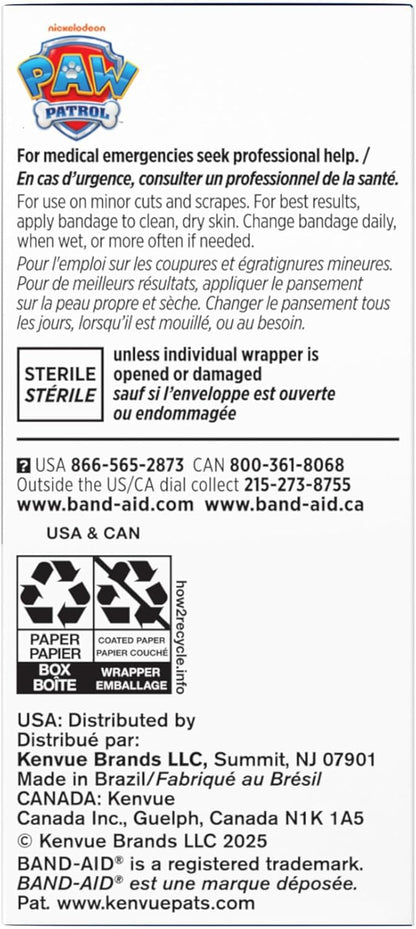 BAND-AID Brand Flexible Fabric Adhesive Bandages, Assorted Sizes, 30 Count