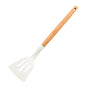 Wooden Handle Silicone Spatula and Spoon Set, Home Kitchen Tools