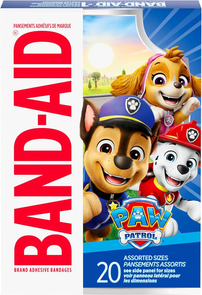 BAND-AID Brand Flexible Fabric Adhesive Bandages, Assorted Sizes, 30 Count
