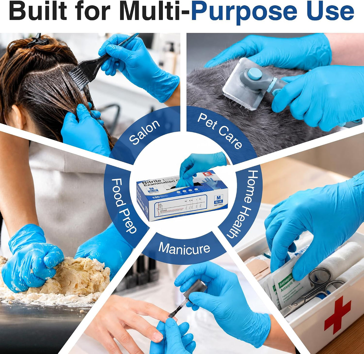 Schneider Medical Exam Glove, Gloves Disposable Latex Free, Powder Free