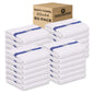 GOLD TEXTILES Bulk Bath Towels White 12 Pack (22x44 Inches) Economy Light Weight Easycare