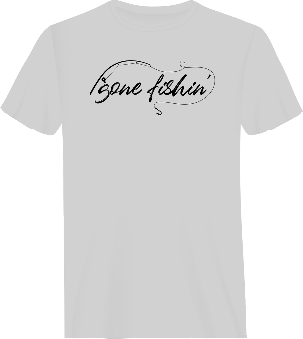 Gone Fishing v2 Man T-Shirt